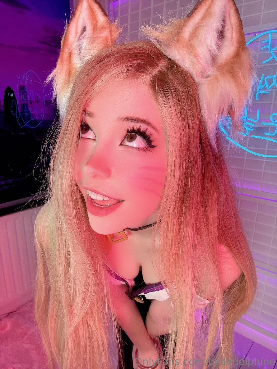 belle delphine sexy ahri cosplay onlyfans set leaked hcundf