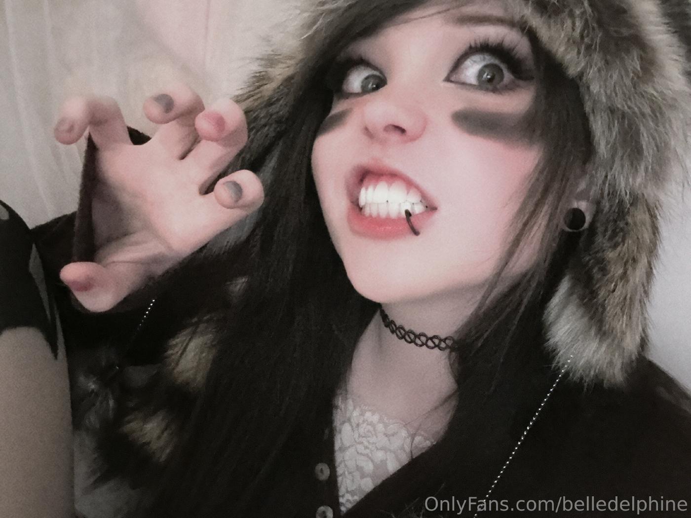 belle delphine sexy emo raccoon onlyfans set leaked zdsyam