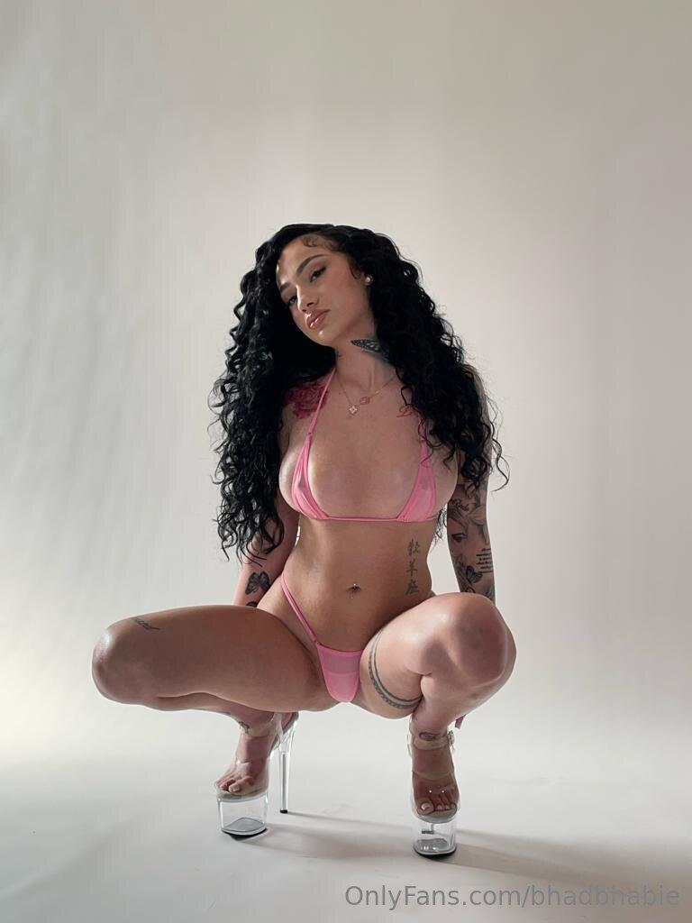bhad bhabie nipple tease micro bikini ppv onlyfans set leaked aseymm 1
