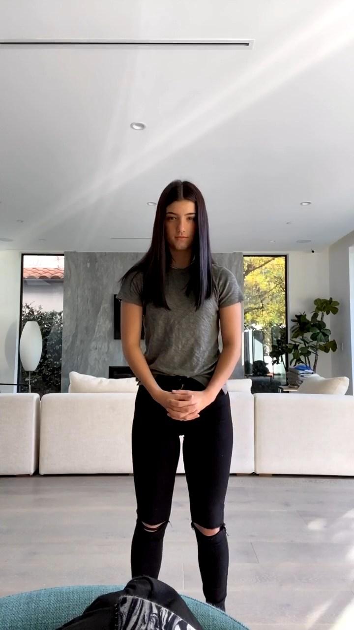 charli damelio tight jeans dance video leaked bveydi 1