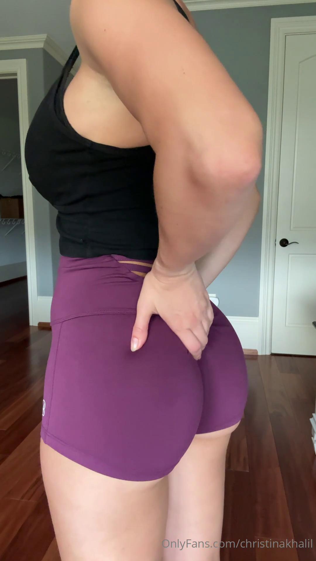 christina khalil pussy camel toe tease onlyfans video leaked oraokd