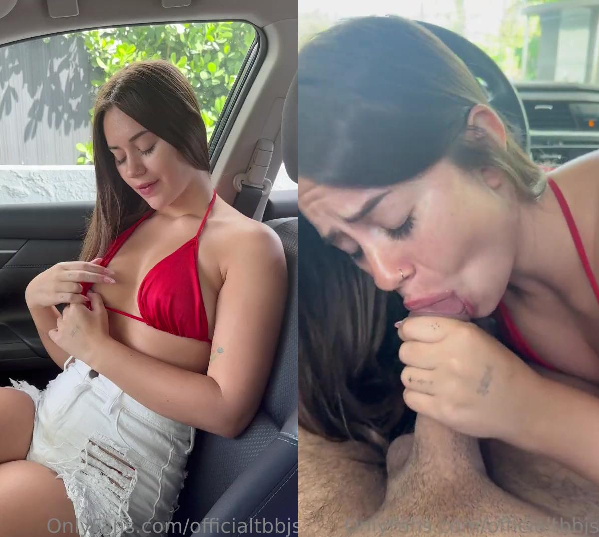 jadeteen nude pov car blowjob onlyfans video leaked pikrrp 1