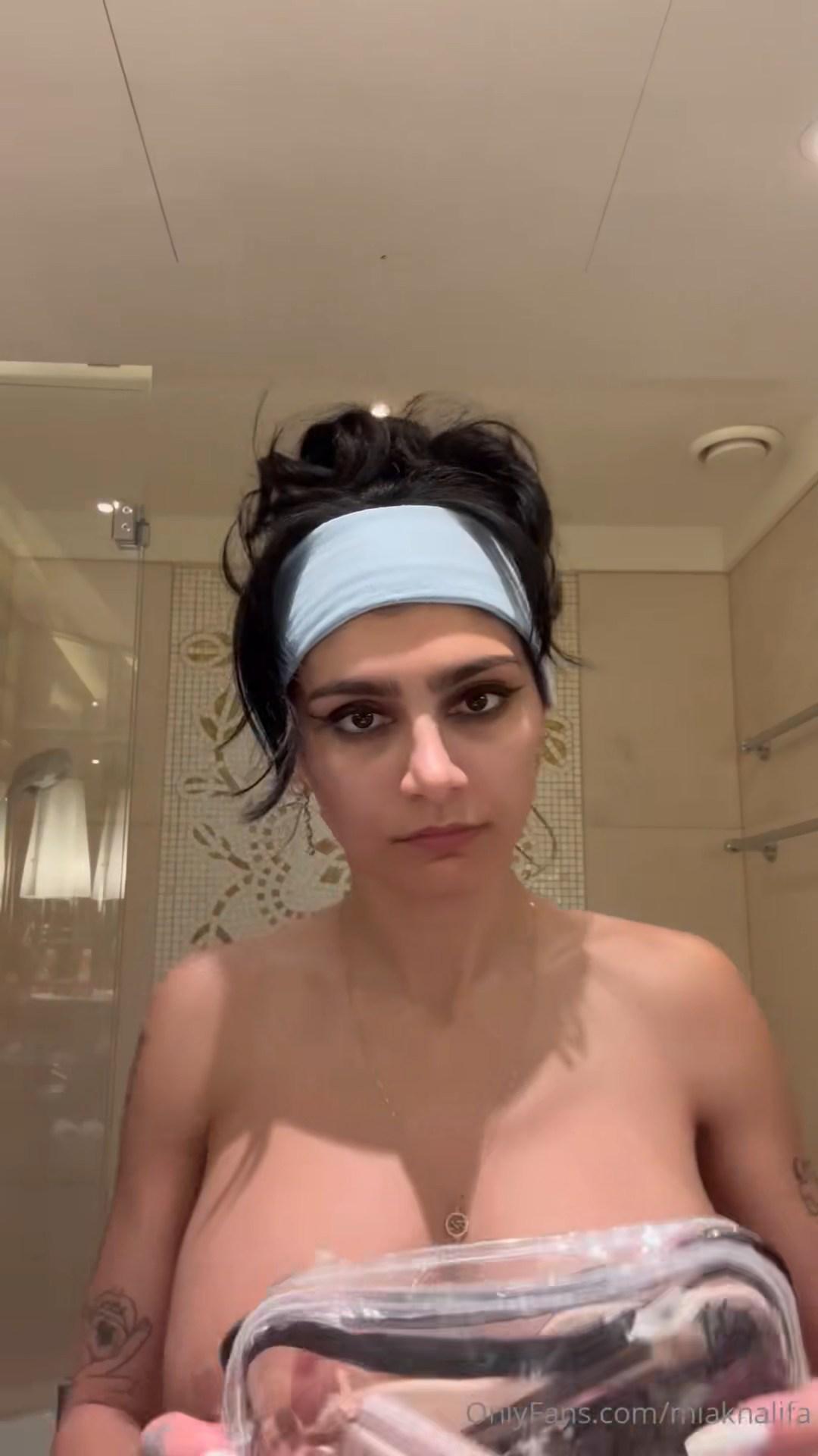 mia khalifa nude bathroom prep onlyfans video leaked necrqo