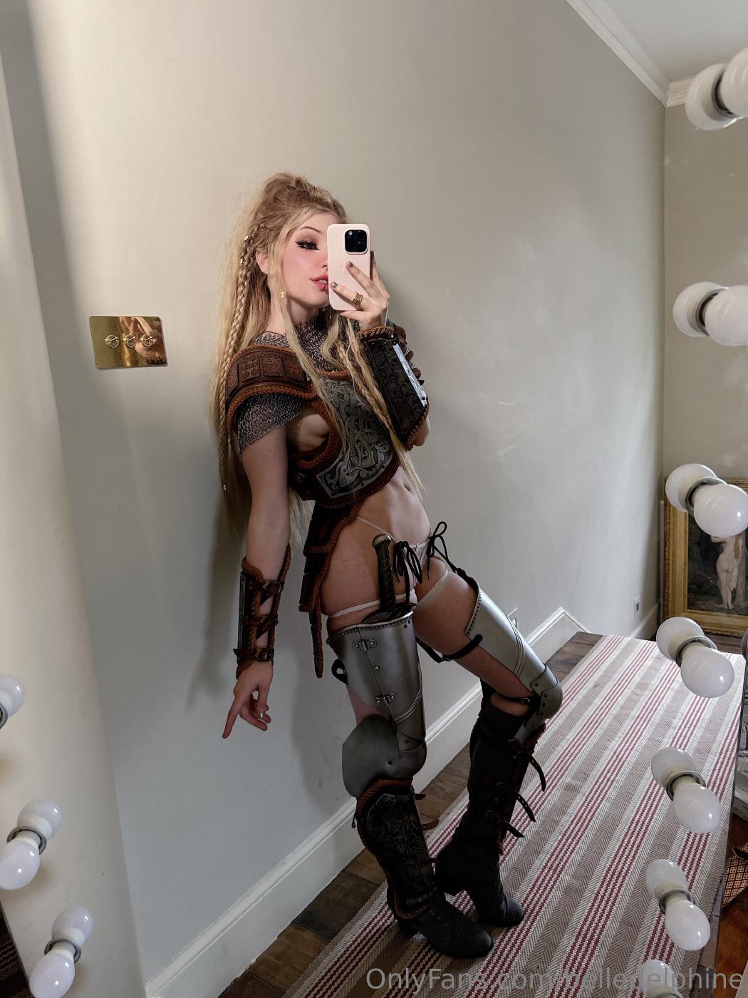 belle delphine female knight cosplay onlyfans set leaked ptmdbk