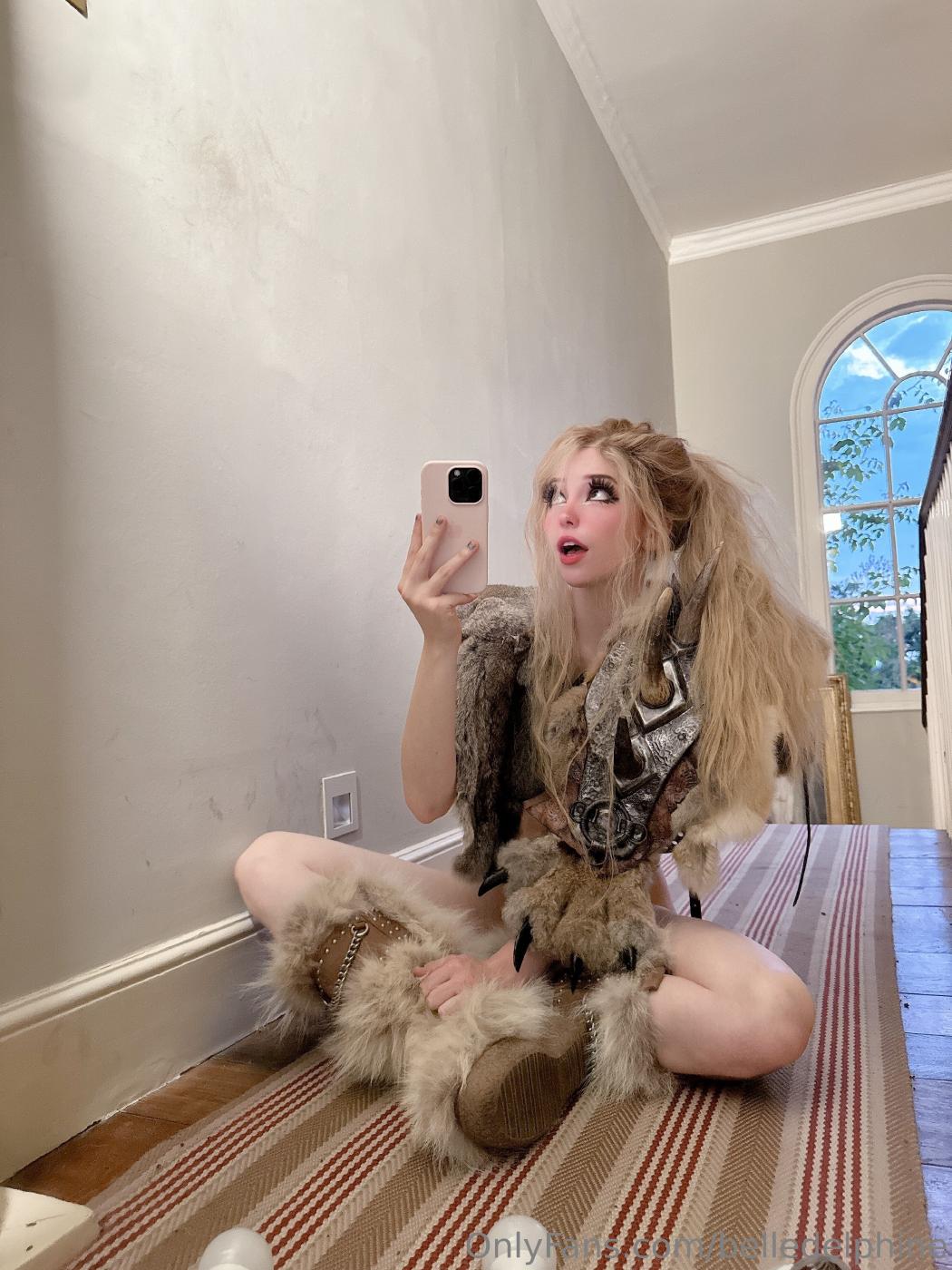 belle delphine sexy viking cosplay onlyfans set leaked jazsdn