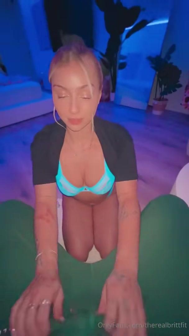 therealbrittfit nude deepthroat blowjob onlyfans video leaked eualnb