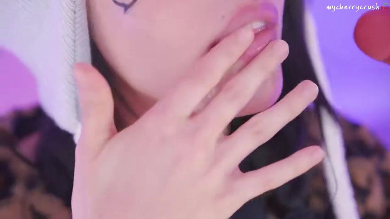 cherrycrush nude dildo blowjob tease onlyfans video leaked kvrnoz