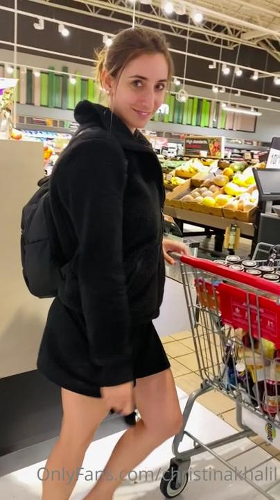 christina khalil shopping ass flash onlyfans video leaked fealgn influencers gonewild